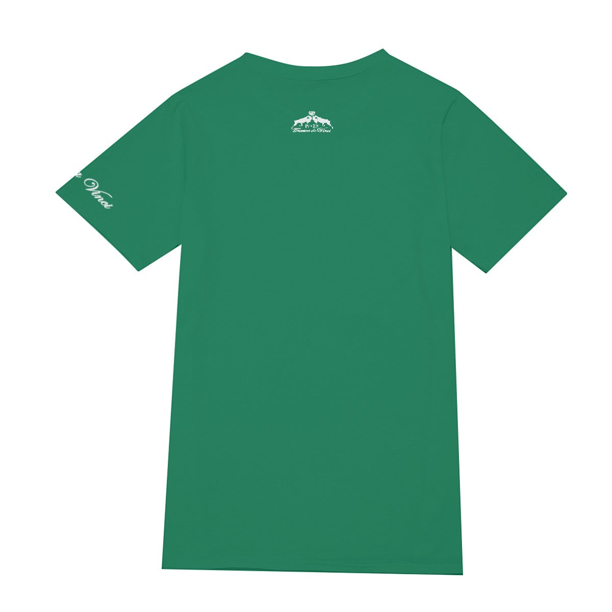 Center print logo tee - Green