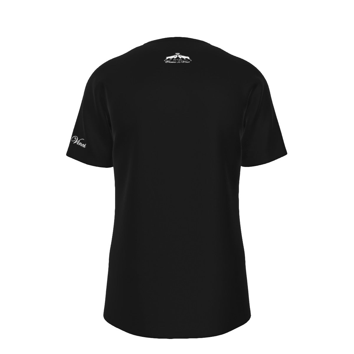 Center print logo tee - Black