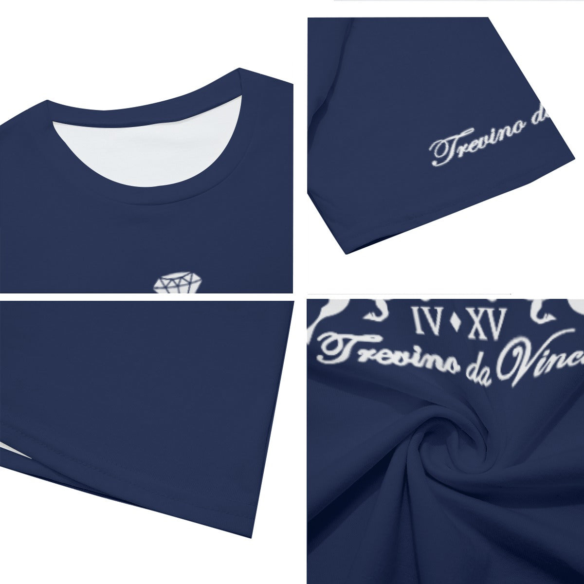 Center print logo tee - Navy