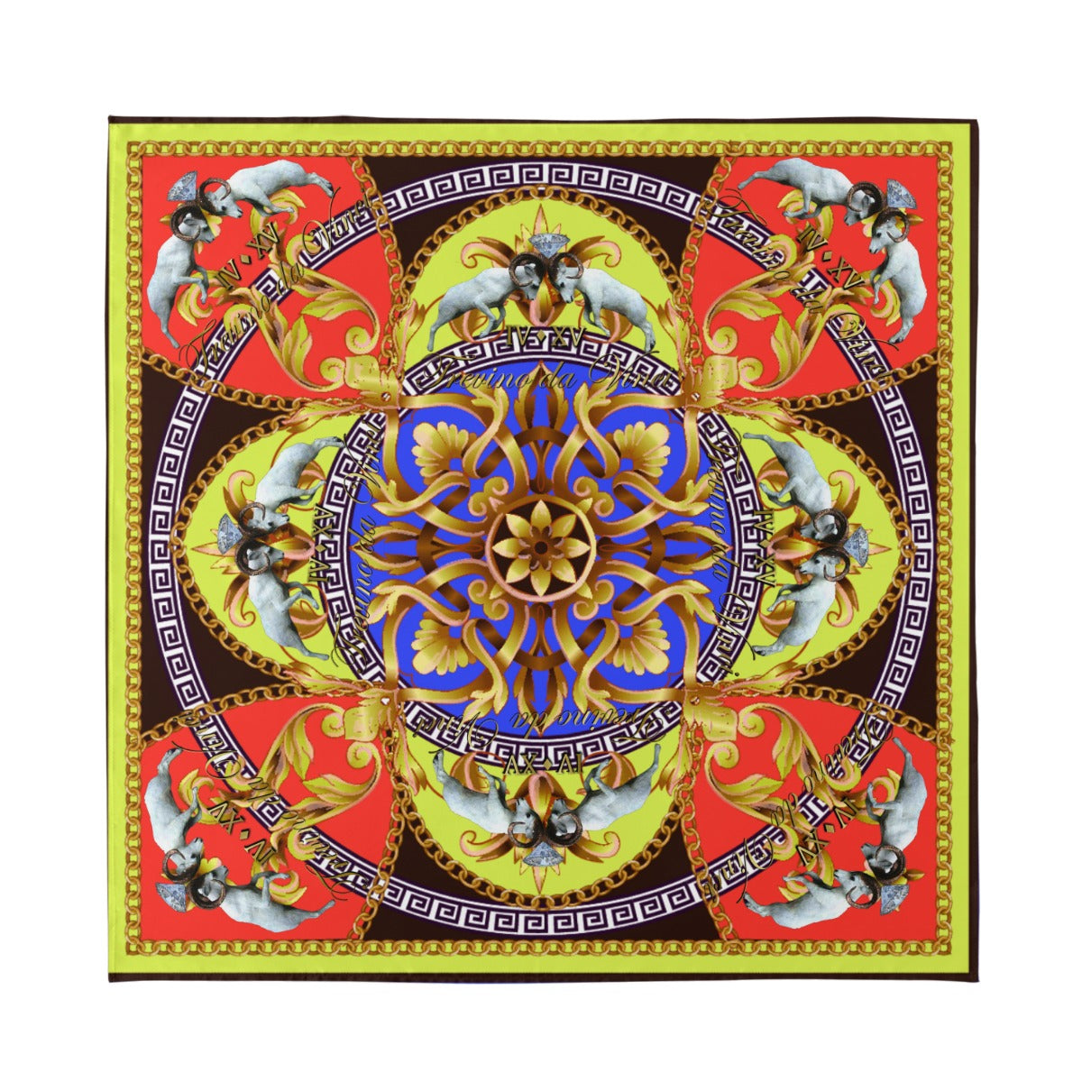 Kaleidovision Silk Bandana