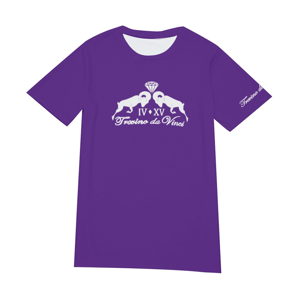 Center print logo tee - Purple