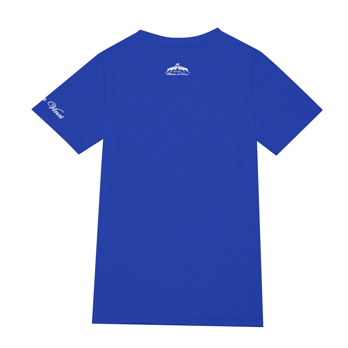 Center print logo tee - Royal blue