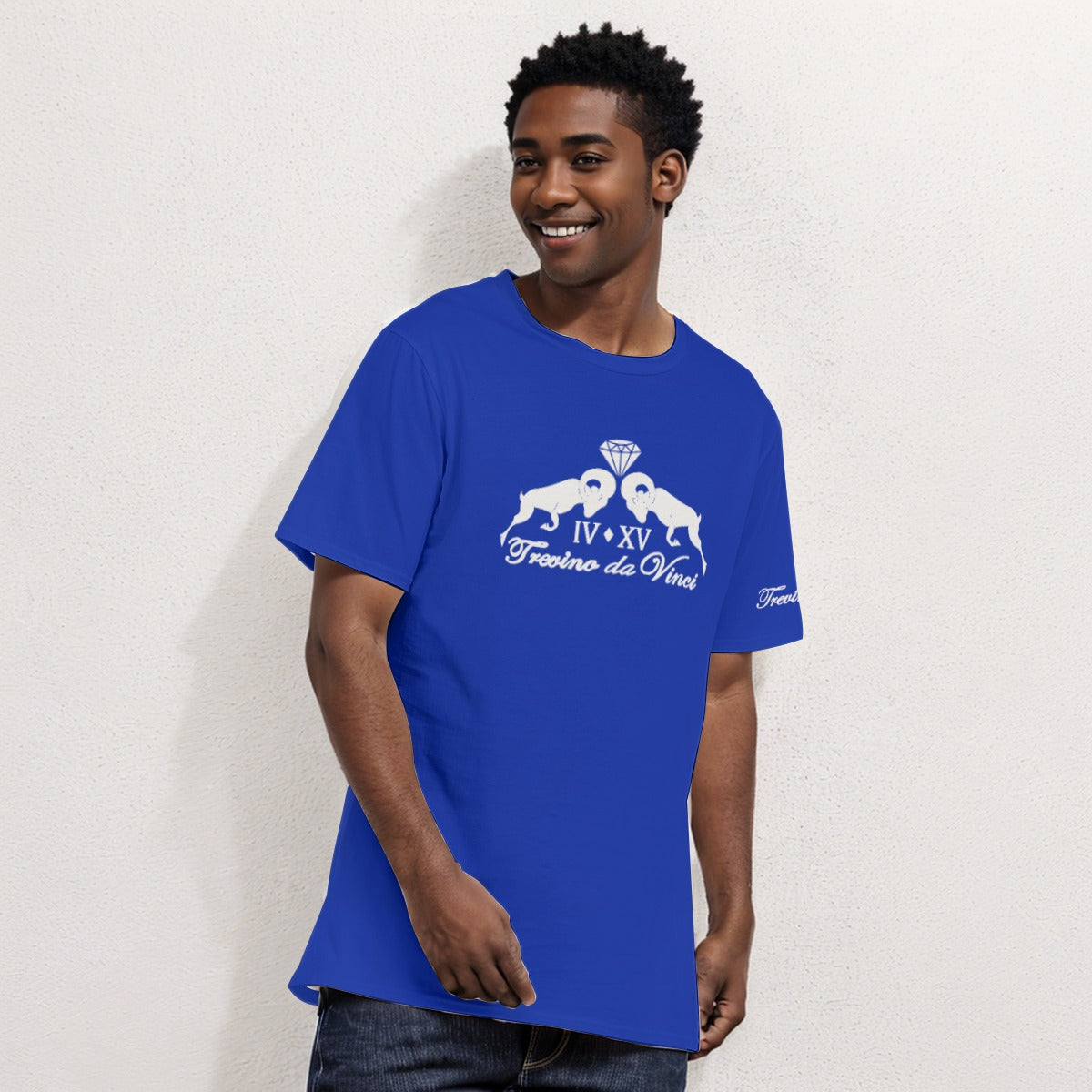 Center print logo tee - Royal blue