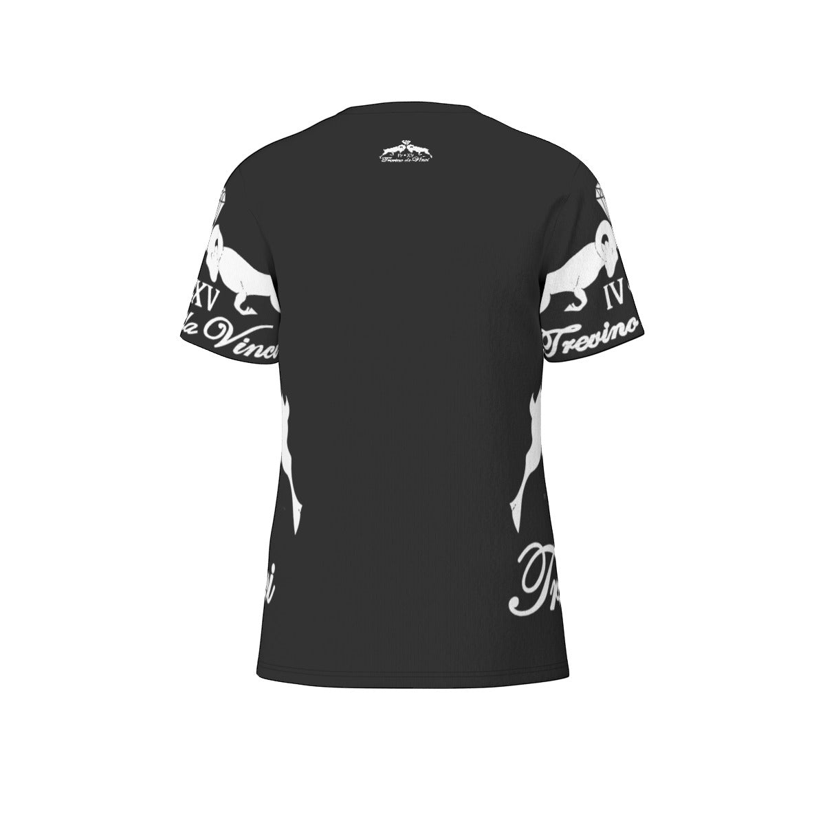 Logo Print Tee - Black & White