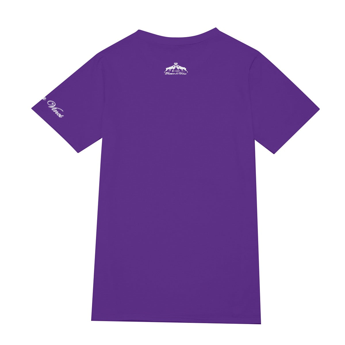 Center print logo tee - Purple