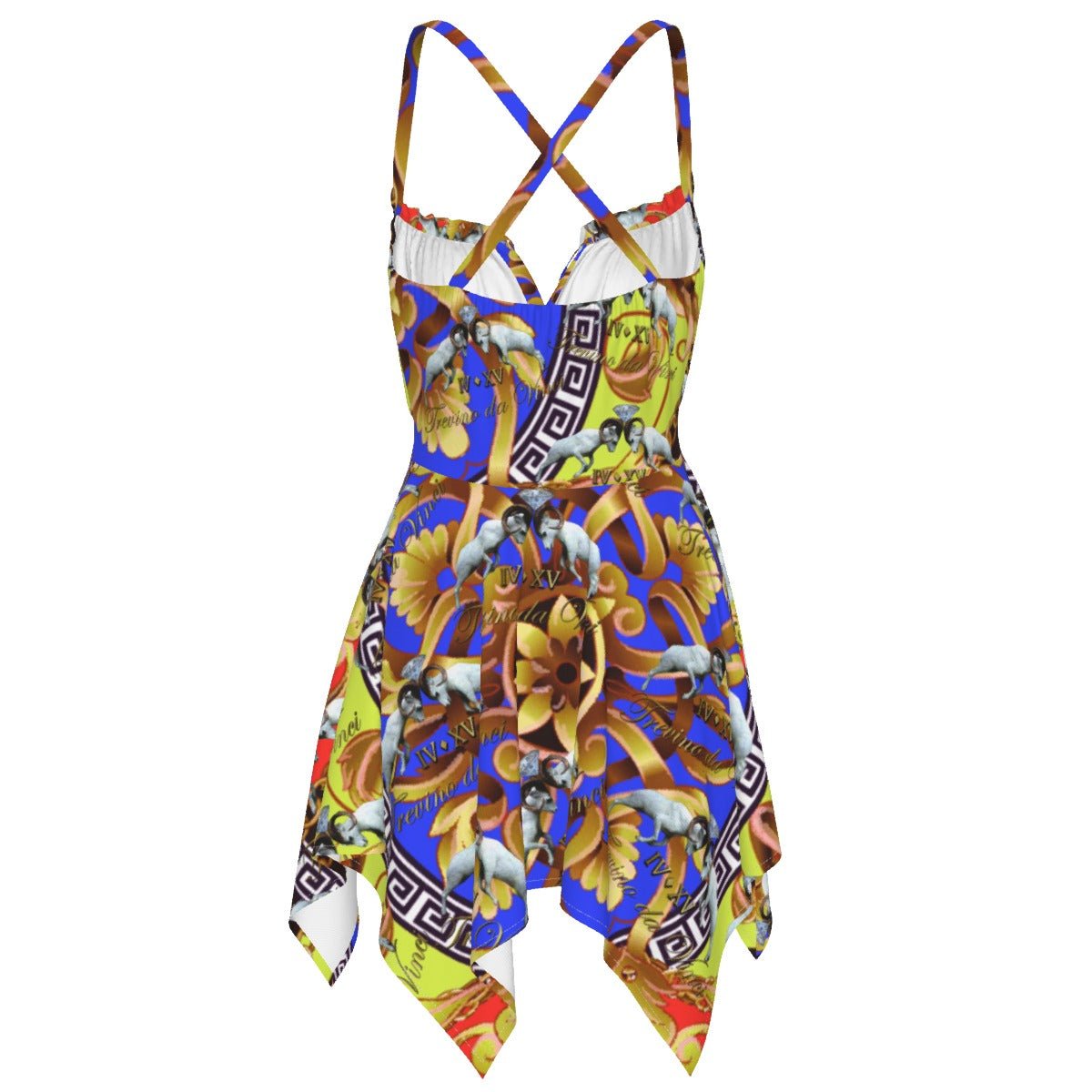 Kaleidovision Slip Dress