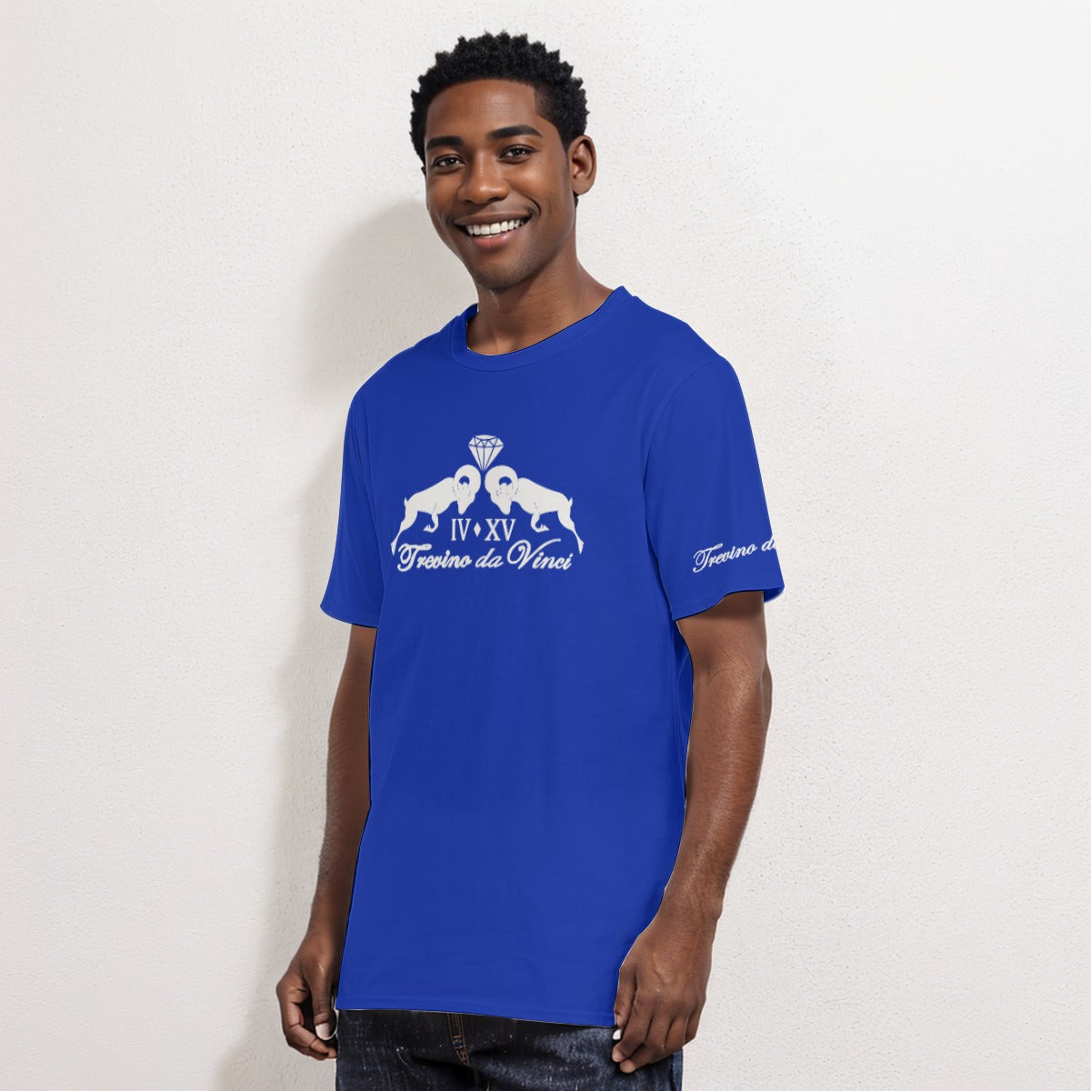 Center print logo tee - Royal blue