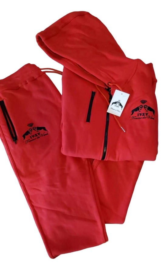 Multi-Zippered Jogger (ALSO AVAILABLE IN RED)