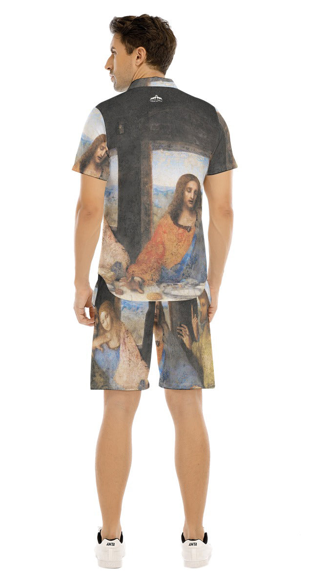 Renaissance Short Sleeve Shirt Set (Last Supper)